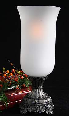 Old World Battery Operated Hurricane Lamp
